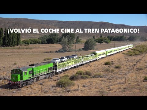 Tren Patagónico NOW COMES WITH CINEMA and INTERNET ON BOARD!