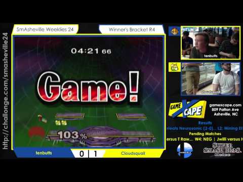 SW24 Winners' Semifinals - Cloudsquall (Fox) vs tenbutts (Peach)