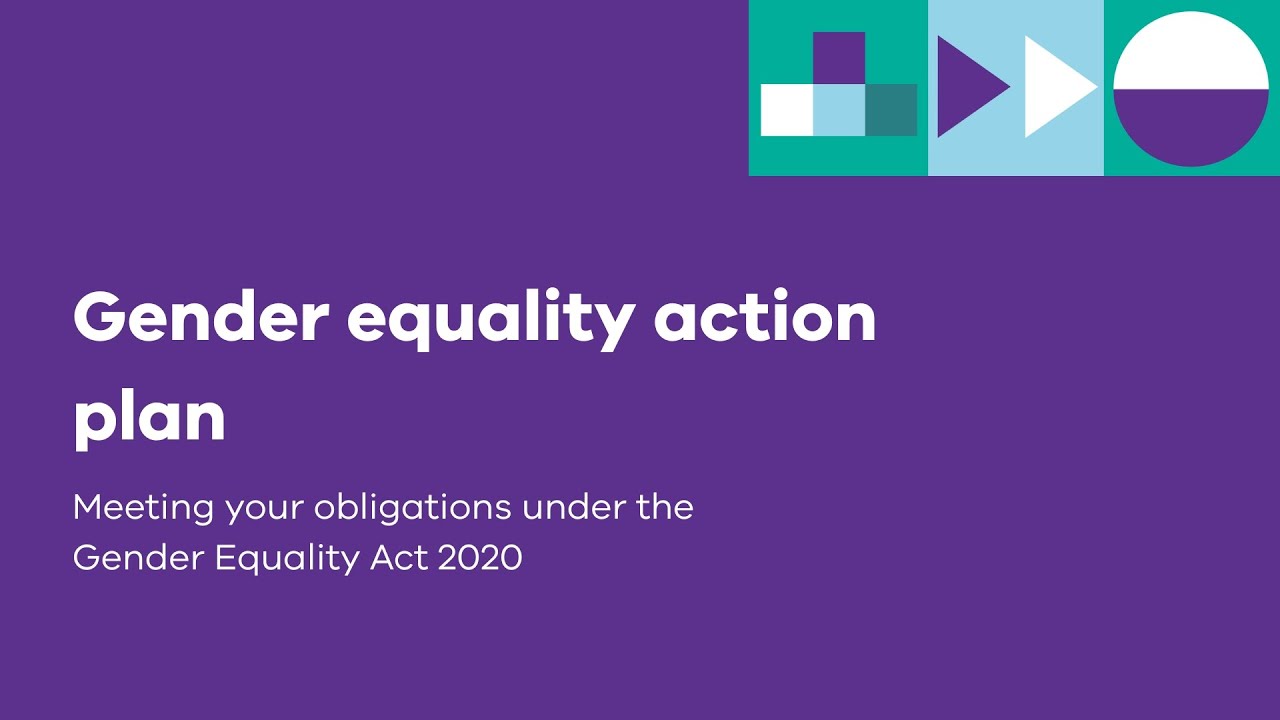 Completing a gender equality action plan