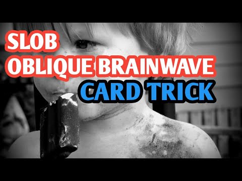 SLOB / OBLIQUE BRAINWAVE - Card Trick Performance #cardtricks #brainwave