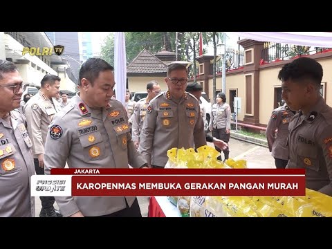 PRESISI UPDATE: DIVISI HUMAS POLRI LAKSANAKAN GERAKAN PANGAN MURAH 25/08/25 (15.30)