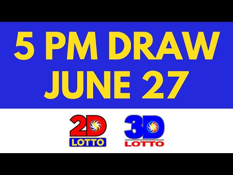 5pm Lotto Result Today June 27 2023 [Swertres Ez2]