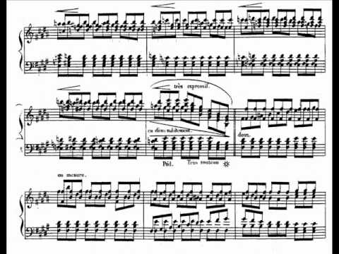 Alkan 12 Etudes in all Major Keys, Op.35 - No.11 in B Major