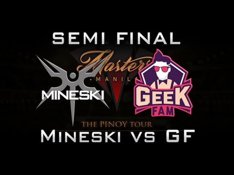Mineski vs GeekFam 99 MINUTE GAME MANILA MASTERS 2017 DOTA 2
