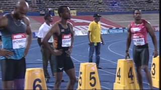 2016 100m final men Jamaica Olympics trials