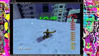 SSX Tricky (PS2) Merqury City Under 3:20:00 (3:14:76)