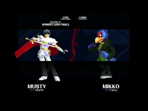 mustyz (Marth) vs Mikko (Falco) - Eclipse IX - Winners Semi-Final