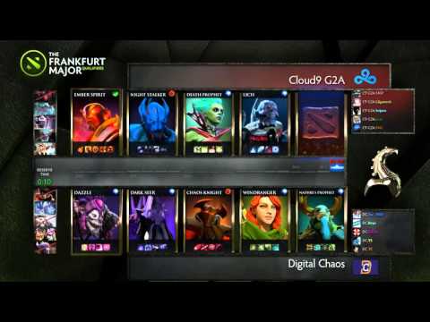 Cloud9 vs Digital Chaos - Game 1 - Frankfurt Major Hub - KoTL, Charlie, Greg