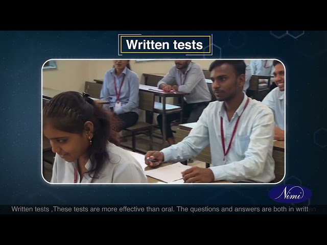 Testing and evaluation PART - A