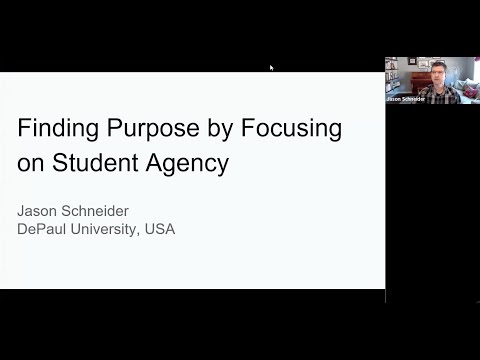 Jason Schneider: Finding purpose by focusing on student agency