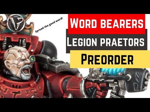 Word Bearers Legion Praetors - Horus Heresy - Forgeworld Preorder