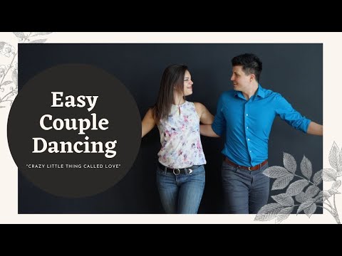 Easy Wedding Swing Dance to "Crazy Little Thing Called Love"