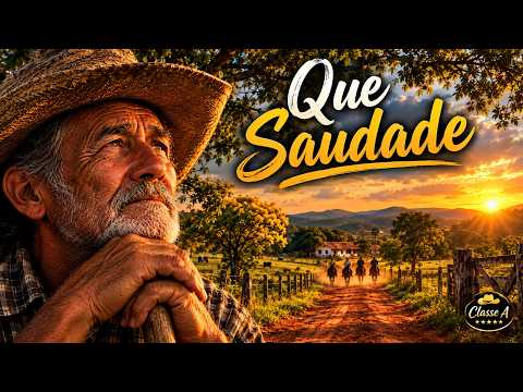 🎶 QUE SAUDADE — MODÃO RAIZ | MÚSICA CAIPIRA | SERTANEJO RAIZ | MODA DE VIOLA