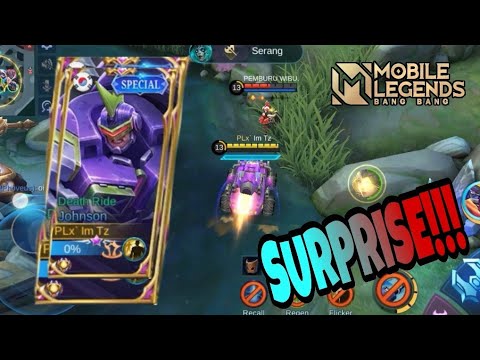 JOHNSON PERFECT DRIVING SKILL!!  CRAZY TEAM- Mobile Legends