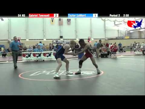 Gabriel Townsell vs. Taylor LaMont at 2013 ASICS FILA Cadet Nationals - GR