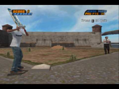 Let's Play Tony Hawk's Pro Skater 4, Part 9 - Gutterball