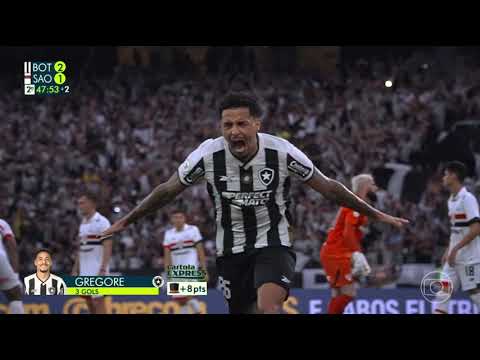 GOL DO TÍTULO - BOTAFOGO 2 X 1 SÃO PAULO - BRASILEIRÃO 2024