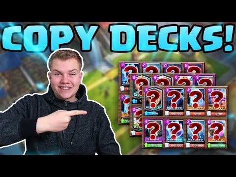 COPY MY OPPONENTS DECKS! LIVE Grand Challenge Gameplay - Clash Royale
