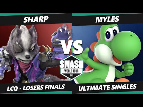 SWT NA Northeast Online LCQ Losers Finals - Myles (Yoshi) Vs. Sharp (Wolf, ZSS) SSBU Ultimate