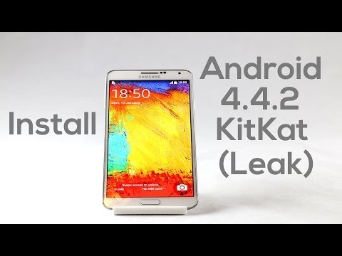 Galaxy Note 3 - How to install Android 4.4.2 Kitkat (Leaked)