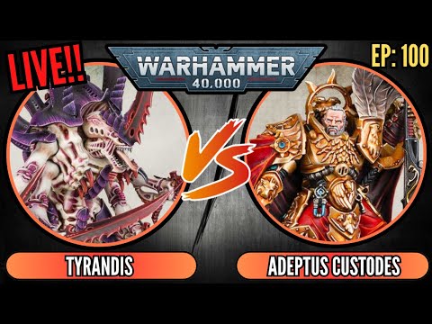 100th Battle Report Live. Join the Tyrant Party | Warhammer 40k 10th Edition Battle Report