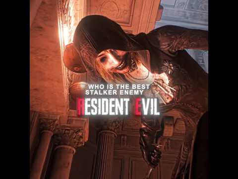 Who Is the Best Stalker in Resident Evil? 🔥 [4K]┃Resident Evil #shorts