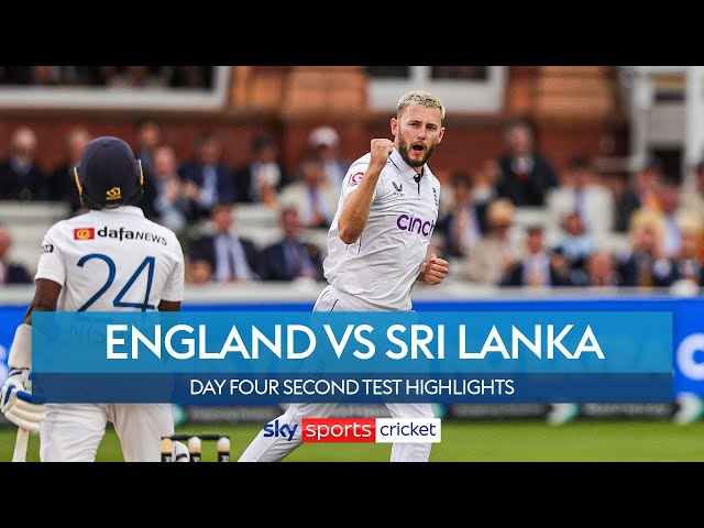 Atkinson 5-fer seals England series win 🤩 | England vs Sri Lanka | Day Four Second Test Highlights