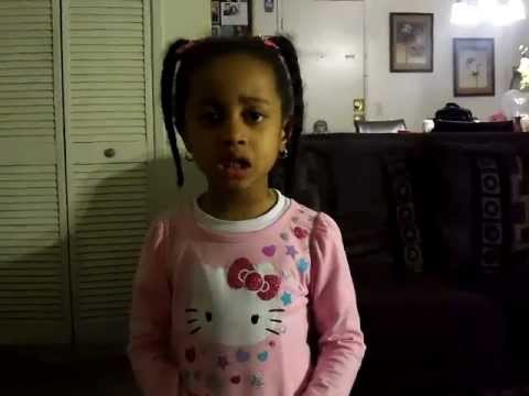 Sydney Hagler, Age 5, Passionately Attempts to Sing "Falling in Love With Love"