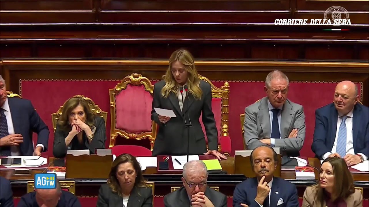 Meloni al Senato, l'informativa