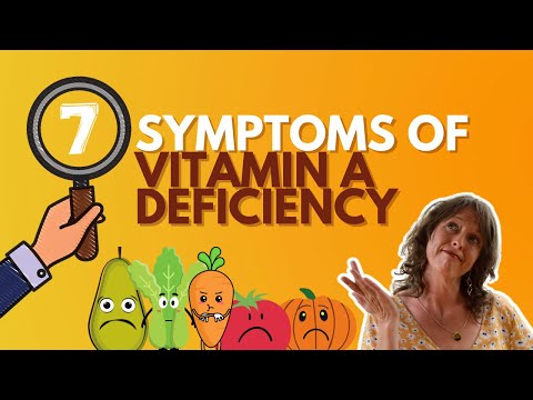 7 signs of low vitamin A