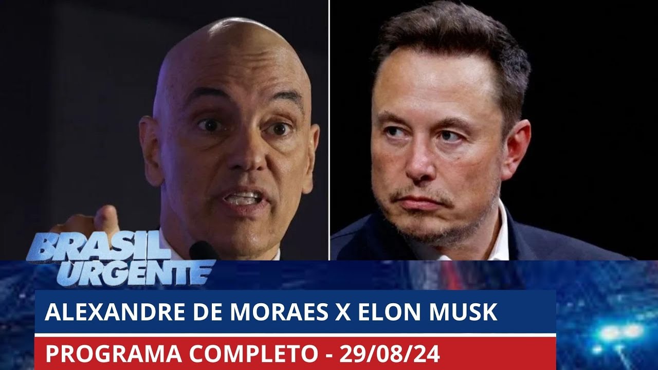 [AO VIVO] BRASIL URGENTE - 29/08/2024