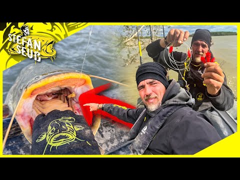 Every angler must know this catfish rig! | Nothing catches better! FISHING in a stone pack