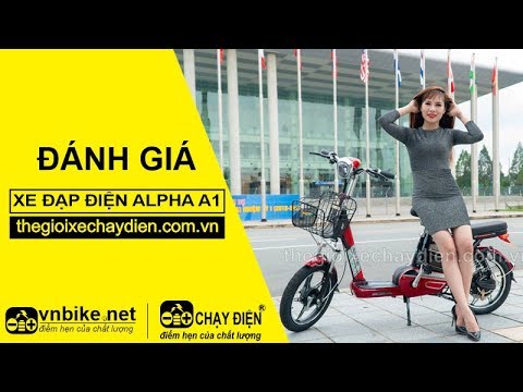 Đánh giá xe đạp điện Alpha A1