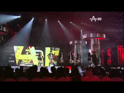 [720p HD]111223 T-ara - Cry Cry @ Channel A 2011 KOMCA Music Awards