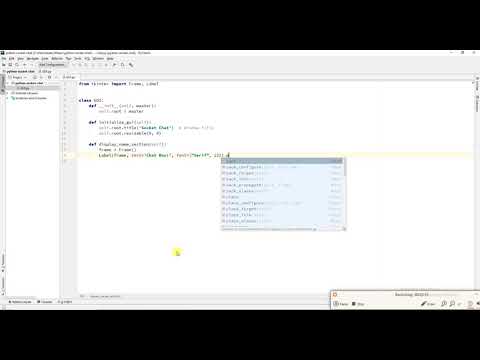 1 Socket Chat Application Using Python Guipart 1