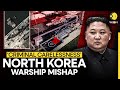 North Korean Warship Damaged During Launch Kim Blames Criminal Carelessness WION Originals