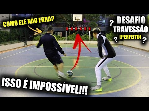 COMO O COACH NÃO ERRA O TRAVESSÃO??? - DESAFIOS DE FUTEBOL