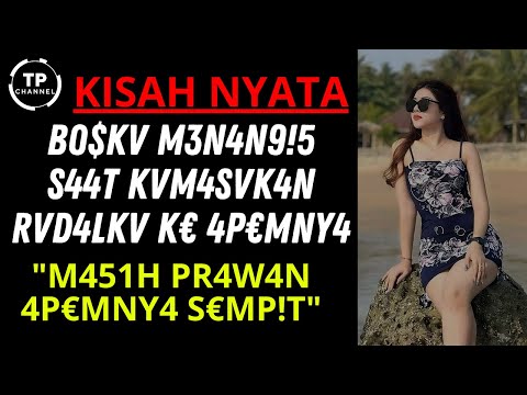 VIRAL - AKU BERMAIN DI TEPI PANTAI BERSAMA BOSKU | KISAH NYATA