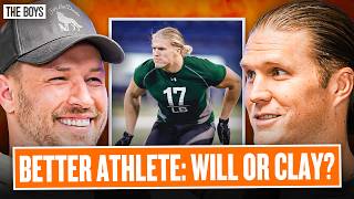 Is Will Compton MORE ATHLETIC Than Clay Matthews + NFL Combine Experiences | Bussin' With The Boys
