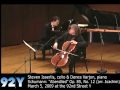 Steven Isserlis, cello & Denes Varjon, piano - Schumann: Abendlied Op.85, No.12 (arr. Joachim)