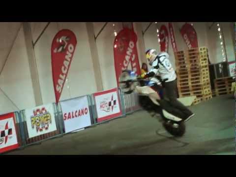 stunt-riding world champion Chris Pfeiffer Eurasia Moto Bike Expo show 2013