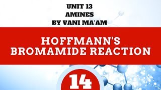 Hoffmann's bromamide degradation Reaction | Part 14| class 12 |unit 13| chemistry |tricks |