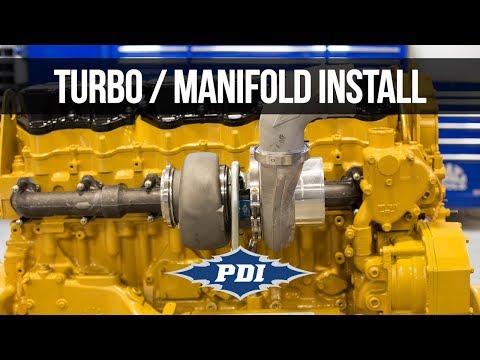 How to Install: PDI Turbo & Exhaust Manifold - CAT C15