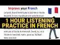 1 HOUR FRENCH Listening Practice French Language Learning