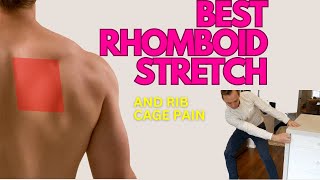 The Best Rhomboid Stretch |  Rhomboid Pain Relief Toronto | Rib Joint Pain Relief Toronto
