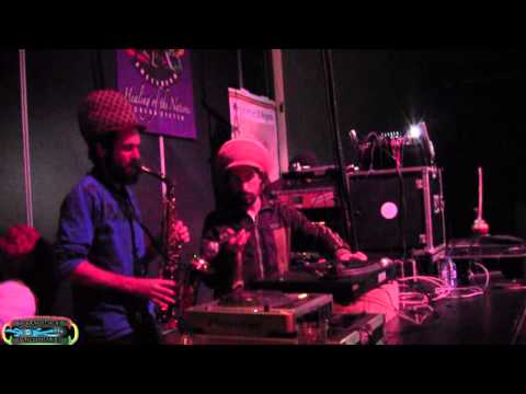 12 TRIBES SOUNDSYSTEM ft i jah salomon - dub di sax vibes shine & bright pt9 @ mc theather 23-11-13