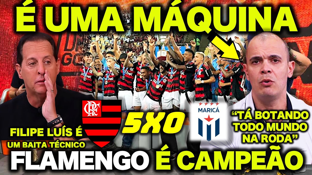 "FLAMENGO TÁ UMA MÁQUINA ! NINGUÉM PARA o FLAMENGO do FILIPE LUÍS ! MANO se RENDE ao FLAMENGO