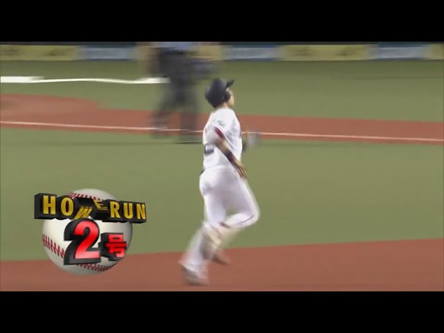 【4回裏】貴重な追加点!! ライオンズ・金子侑の2号ソロホームラン!! 2017/7/12 L-M