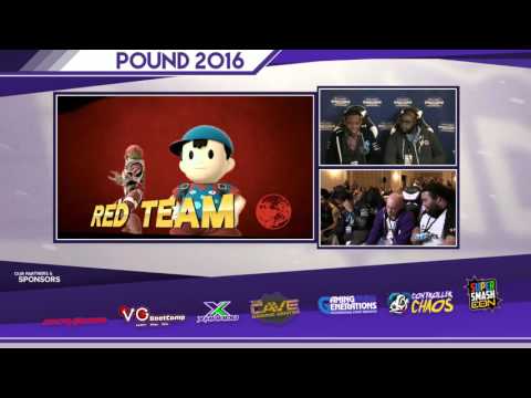 Pound 2016 Doubles - Void & Nakat Vs. Esam & MVD SSB4 WQ -  Smash Wii U - Smash 4