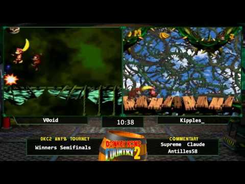 V0oid vs Kipples_ - Donkey Kong Country 2 Any % Tournament 2016